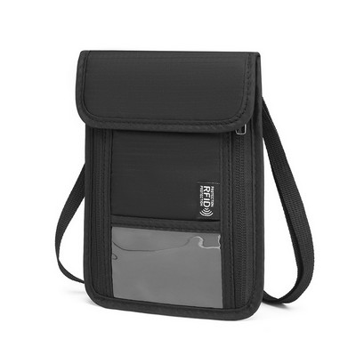 RFID Travel Neck Wallet