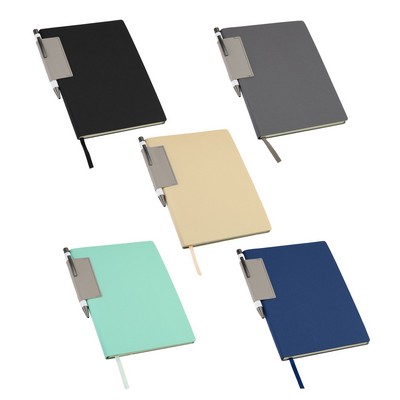 Charter Textured Softcover Journal with Pen