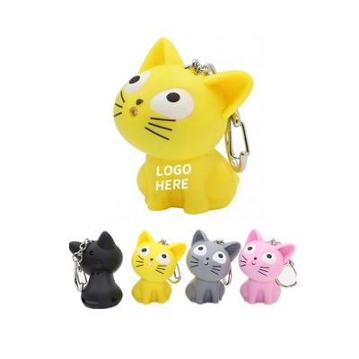 Feline LED Sound Key Fob