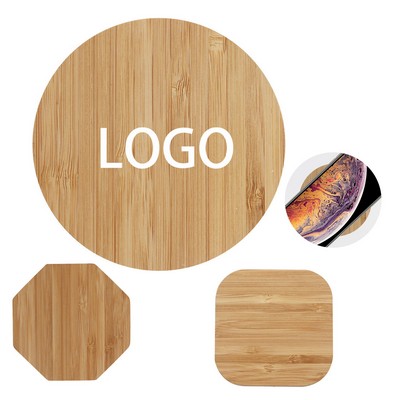 Bamboo Wood Wireless Charger