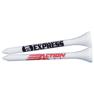 Bulk Tree Saver Eco Friendly Golf Tees 3 1/4" (Shank One Color Imprint)