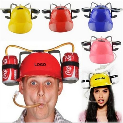 Creative Party Beer Drink Helmet Hat
