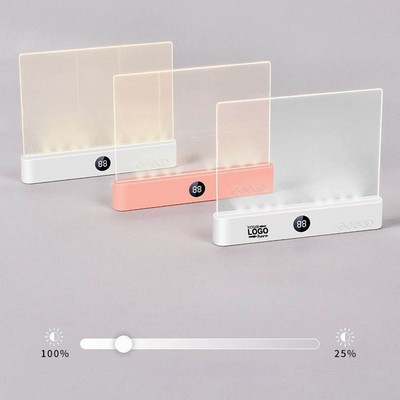 Transparent Reading Light