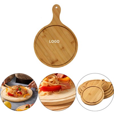10" Bamboo Pizza Cutting Board