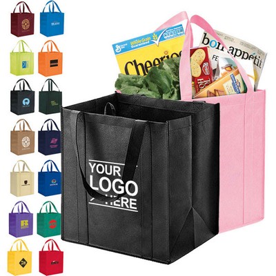 Custom Heavy Duty Grocery Shopping Tote Bag
