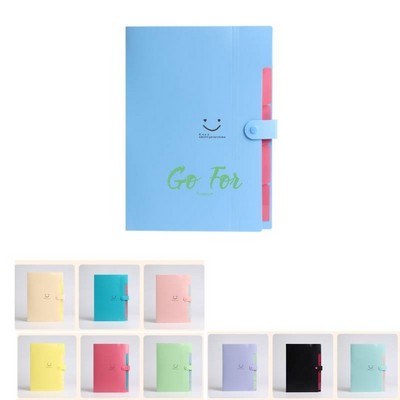A4 Paper Expanding File Folder Accordion Document Organizer