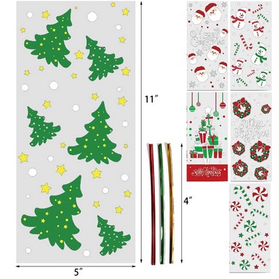 CheerfulWrap Christmas Treat Bag