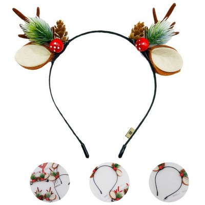 Festive Deer Headband