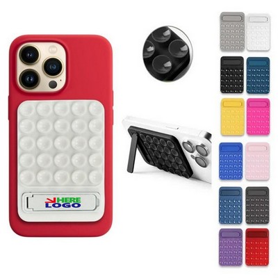 Folding Silicone Suction Cup Mobile Phone Holder