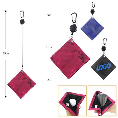 Golf Ball Towel Keychain