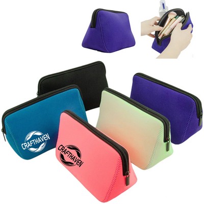 Soft Zip Cosmetic Pouch
