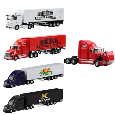 1/64 Scale Diecast Semi Trailer Model