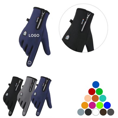 Outdoor Windproof Touch Screen Gloves