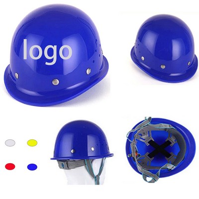 Adjustable High Density Polyethylene Hard Hat With Ratchet Suspension